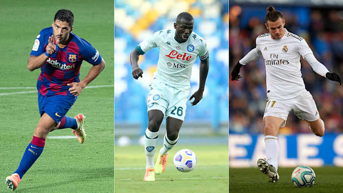 Luis Suarez, Kalidou Koulibaly and Gareth Bale could be on the move